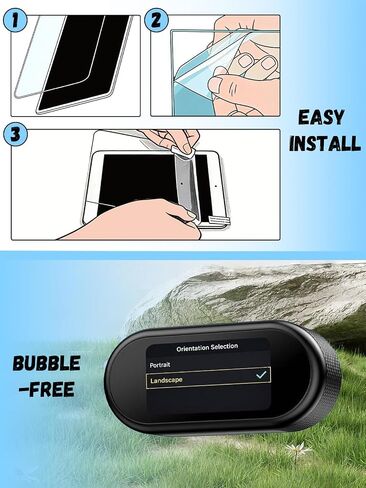 [2+2 Pack] for CAMWORLD AC27 Mini Body Camera Hydrogel Film Screen Protector. Self-Healing Anti-Scratch Bubble Free Easy Installation. in Kuwait