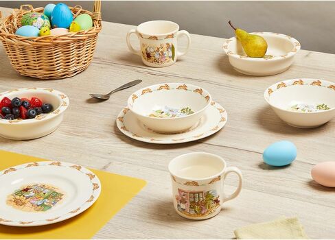 Royal Doulton Bunnykins 3-Piece Childrens Set (Bowl, Plate & One Handled Mug) in Kuwait