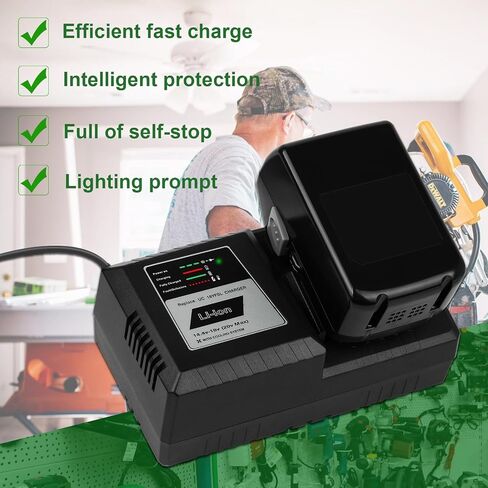 UC18YFSL Lithium Battery Charger for Hitachi 14.4V- 18V Li-ion Battery BSL1815 BSL1820 BSL1825 BSL1840 BSL1850 BSL1860 BSL1415 BSL1420 BSL1430 BSL1440 BSL1450 UC18YSL3 UC18YKSL UC18YRL UC18YRSL in Kuwait