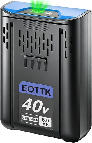 EOTTK 6000mAh Replacement for Kobalt 40V Battery | Compatible with kobalt 40v max Battery KB540-06, KB440-06 KB240-06, KB2540C-06 Power Tools in Kuwait