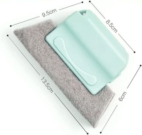 Groove Window Cleaning Brush Useful Washable Venetian Blade Dust Cleaner Microfiber Slot Clean Tool in Kuwait