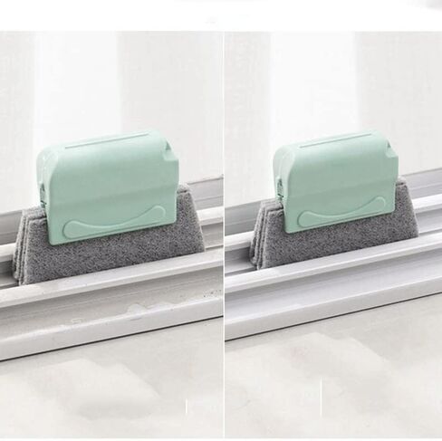 Groove Window Cleaning Brush Useful Washable Venetian Blade Dust Cleaner Microfiber Slot Clean Tool in Kuwait