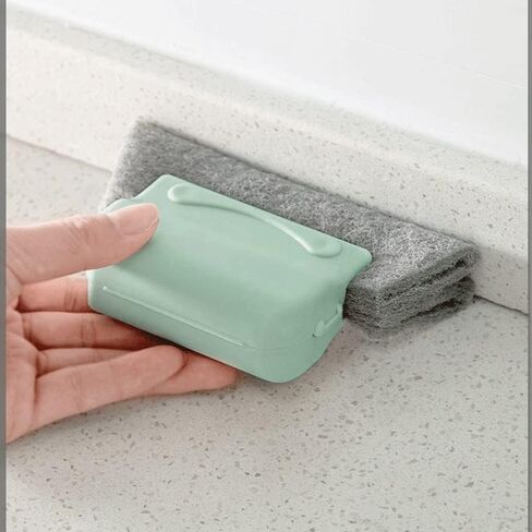 Groove Window Cleaning Brush Useful Washable Venetian Blade Dust Cleaner Microfiber Slot Clean Tool in Kuwait