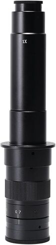 C-Mount Microscope Camera Zoom Lens 8X-130X Adjustable Monocular Lens for Industrial Inspection(8X-130X) in Kuwait