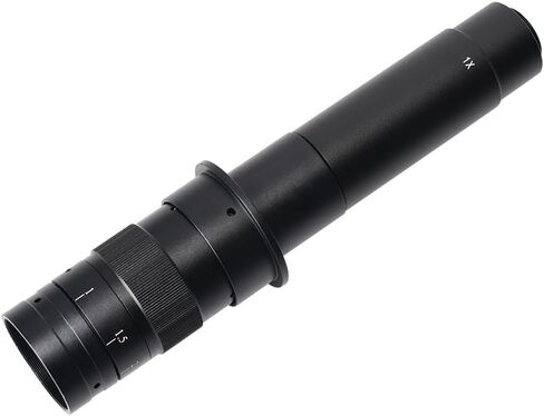C-Mount Microscope Camera Zoom Lens 8X-130X Adjustable Monocular Lens for Industrial Inspection(8X-130X) in Kuwait