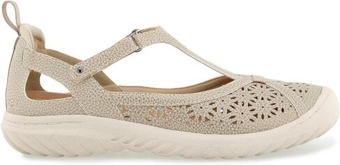 JBU Women's Daffodil Comfort Casual Mary Jane T-Strap Flats, 9.5 US in Kuwait
