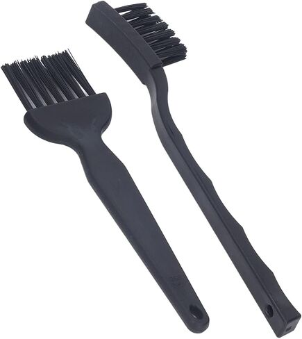 Aramox Anti Static Brush Set 6 Pieces Nylon Cleaning Brushes with Tweezer for Keyboard Electronics PC Laptop Camera Car Interior in Kuwait