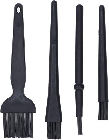 Aramox Anti Static Brush Set 6 Pieces Nylon Cleaning Brushes with Tweezer for Keyboard Electronics PC Laptop Camera Car Interior in Kuwait