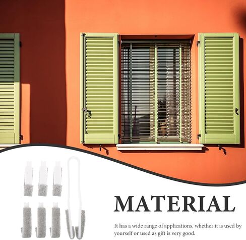 Baluue Portable Blinds Cleaner Brush with Replaceable Brush Head for Blinds and Showers, Space-Saving Design, Easy to Store, for Offices and New Year Sweep in Kuwait