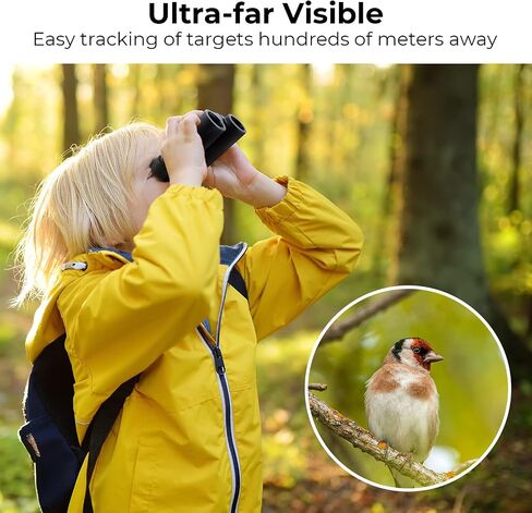 K&F Concept 8x21 Compact Binoculars for Kids and Adults, with BAK4 Prism, FMC Lens, IP65 Waterproof & Neck Strap for Bird Watching Hunting Travel Camping Stargazing in Kuwait