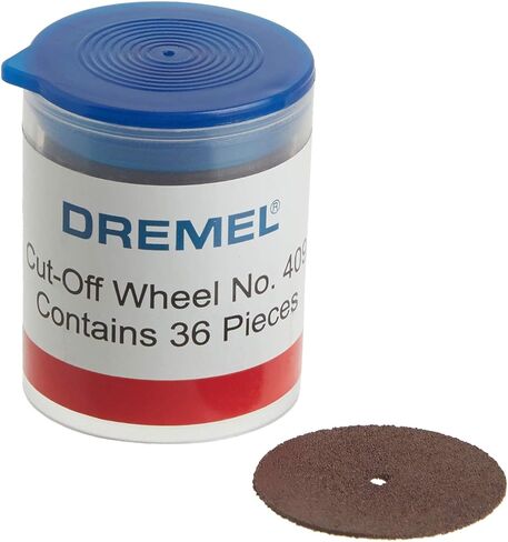 Dremel 409 Cut-Off Wheel, 15/16" (23.8 mm) Diameter, .025" (0.6mm) disc Thickness, Cutting Rotary Tool Accessory (36 Pieces) in Kuwait