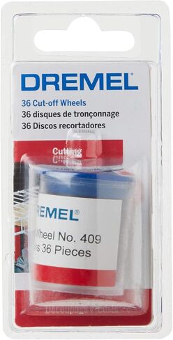 Dremel 409 Cut-Off Wheel, 15/16" (23.8 mm) Diameter, .025" (0.6mm) disc Thickness, Cutting Rotary Tool Accessory (36 Pieces) in Kuwait