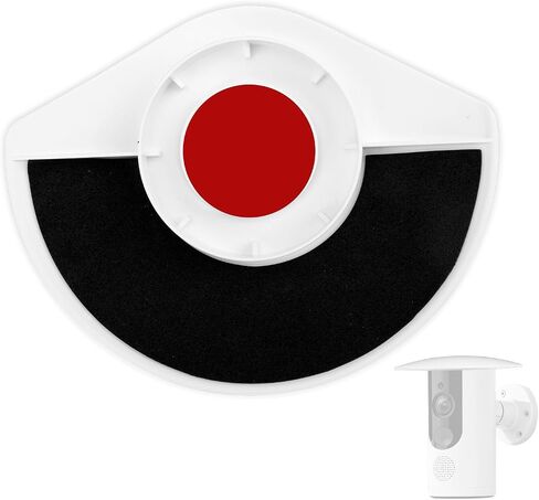 Camera Rain Cover for Ring Outdoor Cam Plus, Durable Plastic Camera Protector Case Weatherproof Outdoor Cover (Black) in Kuwait
