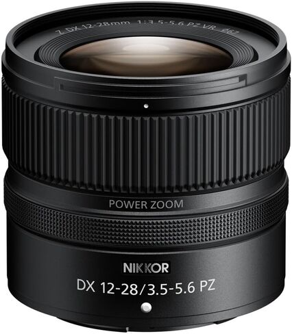 Nikon NIKKOR Z DX 12-28mm f/3.5-5.6 PZ VR Lens (20118) Bundle | For Z Series Cameras + 64GB Memory Card + Tripod + Filter Kit + Card Reader + More in Kuwait