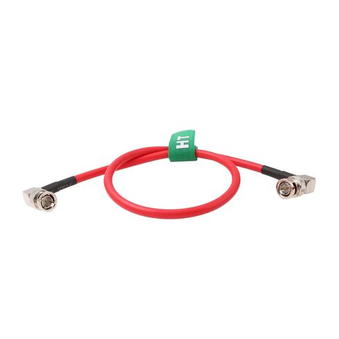 12G SDI Raw 4K 60p Video Cable Right Angle BNC Coaxial Shielded for Sony FS7 FX9 FX6 Alexa DSMC2 Camera Blackmagic SmallHD Atomos Monitor (50cm, Red) in Kuwait
