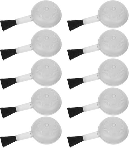 10pcs Camera Lens Cleaning Blower Brush Set with Detachable Brush Attachment and Cleaning Cloth, Abs Material, Sturdy Construction for DSLR Cameras, Mobile Phones, and Sensor Dust in Kuwait