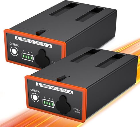 5000mAh Battery Pack Compatible with Moultrie Edge Cellular Trail Cameras Edge, Edge Pro, Edge 2, Edge 2 Pro, USB-C & Solar Panels Charging (EM8-1A) in Saudi Arabia