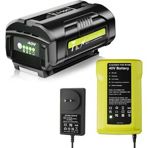 Bonadget 7000 mAh Replacement for RYOBI 40V Battery and Charger Combo in Kuwait