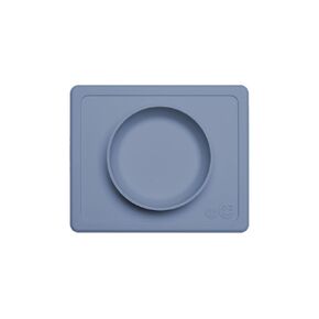 ezpz Mini Bowl (Pewter) - 12 Months+ - 100% Silicone Suction Placemat + Bowl in Saudi Arabia