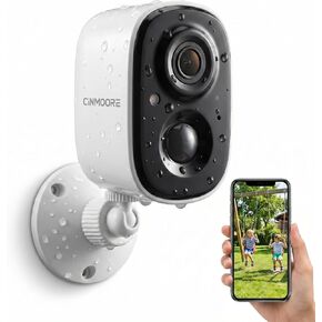 Security Camera Wireless Outdoor 2.5K, 2.4G WiFi Battery Powered Indoor Camera. Magnetic Mount Cameras for Home Security, AI Detection Night Vision Smart Camera, Two Way Audio, 1pack in Saudi Arabia
