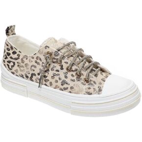 Very G Women's Women's Aman Glitter Sneakers - VGSP0292 7 M US Natural in Kuwait
