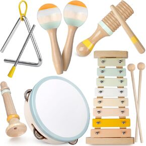 Musical Instruments - Montessori Wooden Toys for Kids Sensory Play in Saudi Arabia