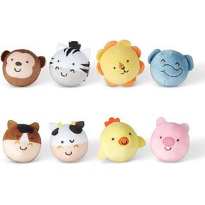 Melissa & Doug Rollables Safari and Farm Friends Infant and Toddler Toy 2-Pack in Saudi Arabia