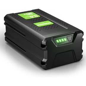 6.0Ah Replacement for Greenworks 80V Battery,Compatible with 80V Battery | GBA80200 GBA80250 GBA80400 GBA80500 LB8080 BAB740 BAB741 BAB742 BAB743 2981102 Compatible with Greenworks PRO 80V Power Tool in Saudi Arabia