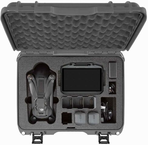 NANUK 925 DJI Mavic 4 Pro Creator Combo - Waterproof Hard Case with Drone Foam Insert, Crushproof, Portable Travel Case, Made in Canada (18.7"x 14.8" x 7") - Graphite in Kuwait