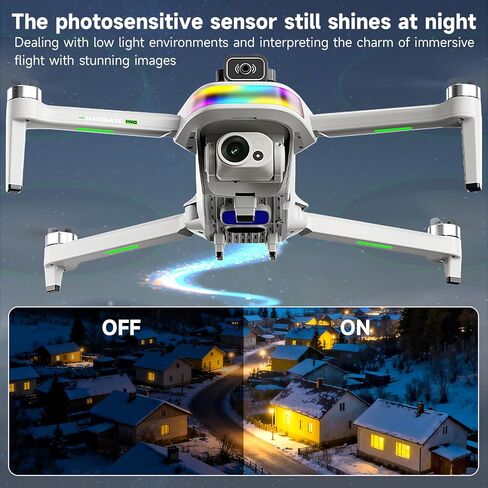 4K Drone with Camera for Adults & Beginners, 5.5" HD Touchscreen Remote, 30-Min Flight, Brushless Motor, Smart Obstacle Avoidance, One-Key Return, Foldable RC Drone Under 260g in Kuwait
