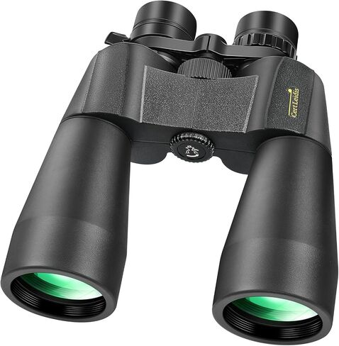 10-30x50 Zoom Binoculars for Adults High Power, Low Light Night Vision, BAK4 Prism with FMC Lens, Waterpoof, HD Professional Binoculars for for Bird Watching Hunting Travel Concerts & Sports in Kuwait