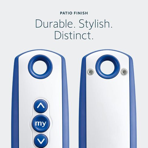 somfy Telis 4 RTS Patio Remote - 5-Channel - Replacement Remote for Outdoor Blinds & Shades - Programmable My Function - Blue and Gray Finish - #1810645 in Kuwait
