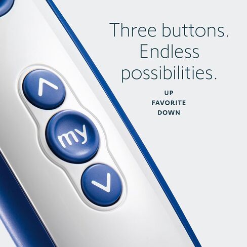 somfy Telis 4 RTS Patio Remote - 5-Channel - Replacement Remote for Outdoor Blinds & Shades - Programmable My Function - Blue and Gray Finish - #1810645 in Kuwait