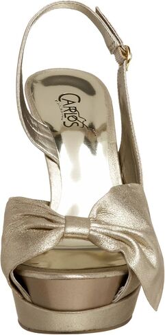 Carlos Santana Carlos Naturalizer Womens Havana Pointed Toe Slip On Dress Ballet Flat,Black Leather,7.5M in Kuwait
