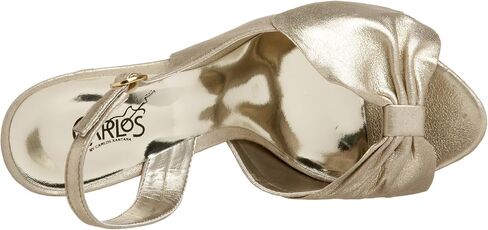 Carlos Santana Carlos Naturalizer Womens Havana Pointed Toe Slip On Dress Ballet Flat,Black Leather,7.5M in Kuwait
