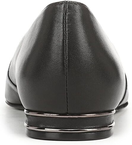 Carlos Santana Carlos Naturalizer Womens Havana Pointed Toe Slip On Dress Ballet Flat,Black Leather,7.5M in Kuwait