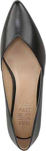 Carlos Santana Carlos Naturalizer Womens Havana Pointed Toe Slip On Dress Ballet Flat,Black Leather,7.5M in Kuwait