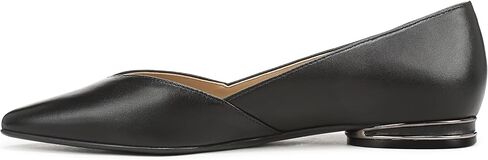 Carlos Santana Carlos Naturalizer Womens Havana Pointed Toe Slip On Dress Ballet Flat,Black Leather,7.5M in Kuwait