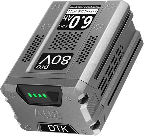 DTK 6Ah Long Lasting Batteries Replacement for Kobalt 80V Battery Ultra-High Capacity 6000mAh KB2580-06 KB680-06 Cordless Power Tools KB280-06 in Kuwait