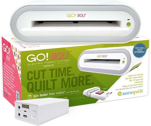AccuQuilt GO! Bolt Battery Pack, Rechargeable Cordless Power Accessory for GO! Bolt Electric Fabric Cutter in Kuwait