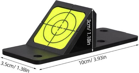Hemoton Mini Survey Reflector Prism for Total Stations, Plastic Material with 45-Degree Angle, Highly Visible and Precise Measurements, for Bridge Construction and Architecture in Saudi Arabia
