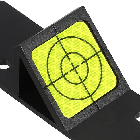 Hemoton Mini Survey Reflector Prism for Total Stations, Plastic Material with 45-Degree Angle, Highly Visible and Precise Measurements, for Bridge Construction and Architecture in Saudi Arabia