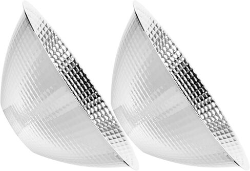 LED Flashlight with Streamlined Installation 2pcs Accessory Aluminum Reflector Cup Spotlight Lampshade Replacement and Heat Reduction for Outdoor Flashlight Lighting in Kuwait