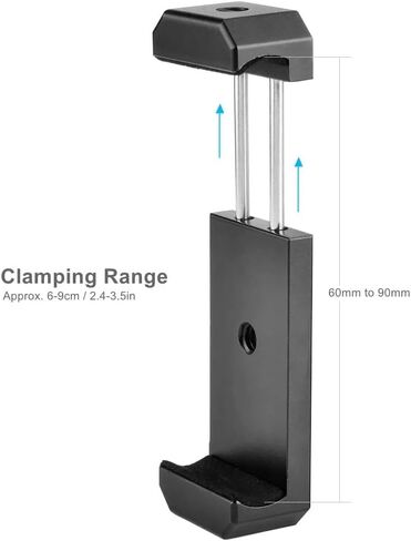 80'' Floor Webcam-Tripod Stand Holder for Logitech C920x/MX Brio 4K/C922x/C930/Brio 500/Brio 4K/StreamCam Webcams/iPhone 17 16 15 14 and Samsung Smartphone and Action Cameras in Kuwait