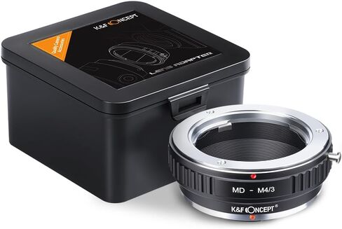 K&F Concept Lens Mount Adapter Compatible with Minolta MD Mount Lens to Micro 4/3 Mount Camera in Kuwait