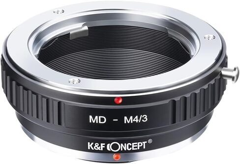 K&F Concept Lens Mount Adapter Compatible with Minolta MD Mount Lens to Micro 4/3 Mount Camera in Kuwait