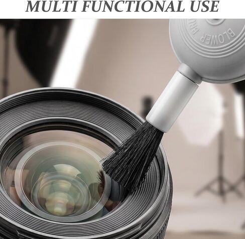 Sewroro 10pcs Camera Lens Air Blower and Detachable Brush Kit for Efficient Dust Removal on Keyboards and Delicate Electronics with Portable Abs Design in Kuwait