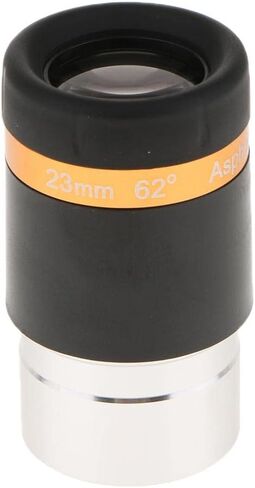 23mm Wide Angle Lens Aspheric Eyepiece 62 Degree Field Fully Multi Coated Glass Suitable for Celestial Viewing Landscape Observation in Kuwait