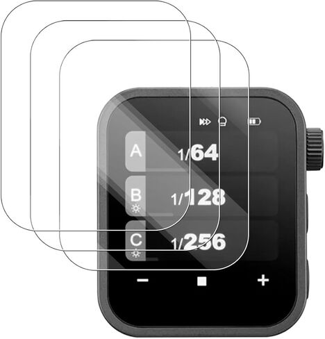2 Pack for Godox X3 PRO Screen Protector, 9H Hardness Anti-Scratch Glass Guard, Dustproof, HD Clarity for Godox X3 PRO Wireless Flash Trigger. in Kuwait