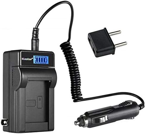Kastar 2-Pack LP-E6 Battery and LCD AC Charger Compatible with Canon LPE6, LP-E6N, LP-E6N Pro Battery, Canon EOS 5D,EOS 60D, EOS 90D, EOS R, EOS Ra, EOS R5, EOS R6 Cameras, IKAN On-Camera HDMI Monitor in Kuwait